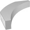 Ekena Millwork 3 1/2-in. W x 20-in. D x 24-in. H Thorton Architectural Grade PVC Knee Brace BRCP035X20X24THR - alternate 6